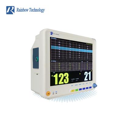 China Multi Parameter Fetal Heart Rate Monitor Toco FHR FM High Precision For Fetus for sale