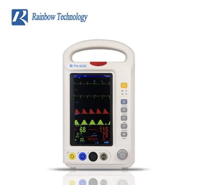 China 7inch Portable Vital Monitoring Device Lightweight OEM Patient Monitoring System for sale