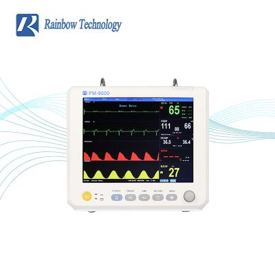 China Standard Healthcare Cardiac Multipara Patient Monitor 8 Inch Wall Mounted for sale