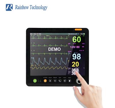 China 100VAC-240VAC Multi Parameter Vital Signs Monitor Touch Screen Patient Care Monitor for sale