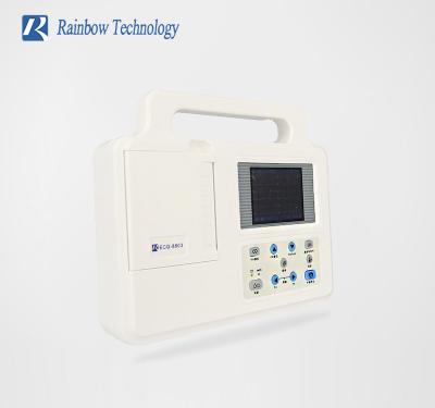 China Portable 3.5 Inch Multi Channel ECG Machine With Diagnosis Light Weight for sale