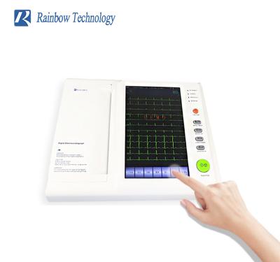China Hospital Electrocardiograph 12 Channel ECG Machine 12 Lead Digital for sale