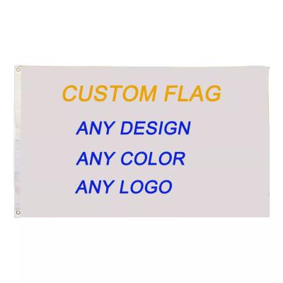 China Digital Printing Custom Polyester Flag Double Sided 100% Polyester Country Flag Banner for sale