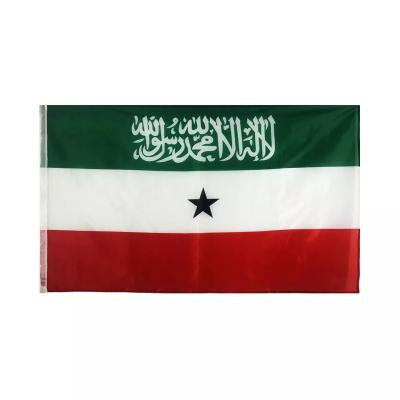 China 48h Fast Delivery 100D Polyester Somaliland Flag Custom 3x5ft Flags en venta