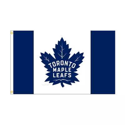 Chine High Quality Toronto Maple Leaf Flag 3x5ft Single/Double Sided Printing à vendre