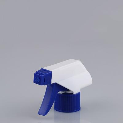 China Blue White 28/410 Hand Water Sprayer Ribbed Foaming Nozzle For Trigger Sprayer for sale