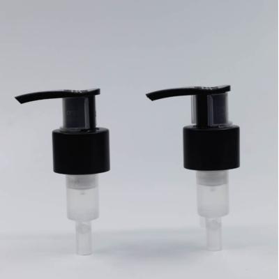 China Polypropylene 24/410 Black Lotion Dispenser Pump For PET Bottle for sale