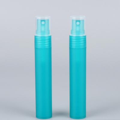 China Blue Polypropylene Pen Perfume Spray Bottle 10ml Prevent Liquid Leakage for sale
