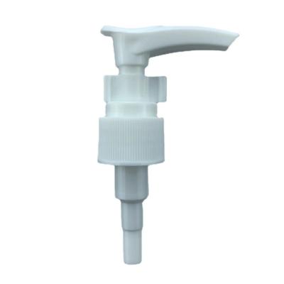 Chine Pompe blanche en plastique normale de distributeur de lotion de 24mm pour des boîtes à vendre