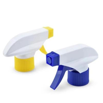China 28/410 Foaming Plastic Trigger Sprayer Head Yellow Blue White for sale