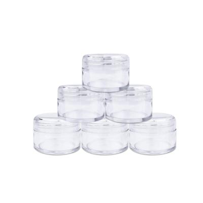 China 5 Grams Plastic Sample Jars Containers With Lids Leakproof for sale