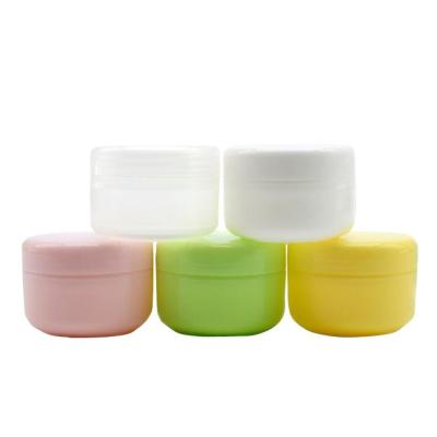 China Toiletries Empty Lotion Containers Leakproof PP Cream Jar 10ml for sale