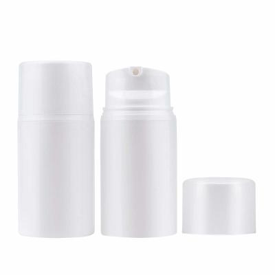 China Lotion PP Airless Pump Bottle 50ml With Screen Printing for sale