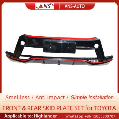 China Red Auto Toyota Highlander Bumper Guard ISO9001 Certification for sale