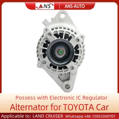 China 27060-0C020 80A Land Cruiser Alternator Silver CCC Certification for sale