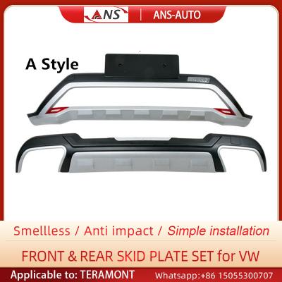 China Volkswagen Teramont 2017 ABS Car Front And Back Bumper Guard For Protection for sale