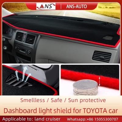 China OEM Automotive Dashboard Covers Non Slip Car Dashboard Mat Toyota Land Cruiser for sale