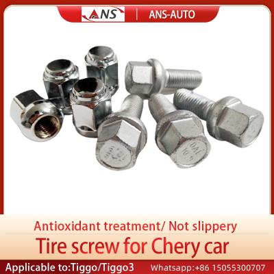 China No Deformation Tyre Nut Bolt , Rustproof Car Tyre Bolt Smooth for sale