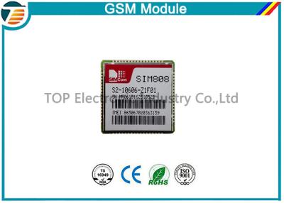 China Embedded TCP / UDP GSM GPRS Module SIM808 Support GPS 3.4V - 4.4V for sale