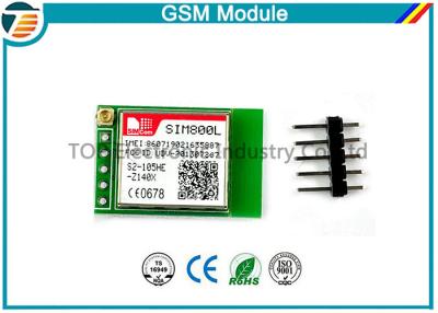 China Stable Performance GSM GPRS Module SIM800L 900 / 1800MHz Dual Band for sale