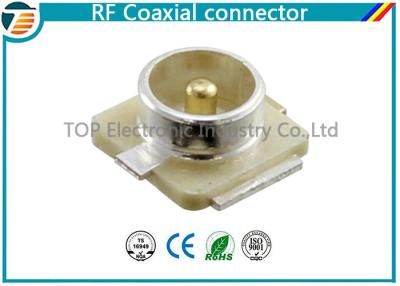 China Conector coaxial do RF da tomada do conector de U.FL montagem da superfície de 50 ohms à venda