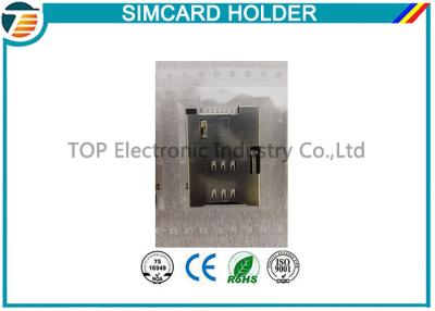 China Molex Push - Push Style SIM Card Holder 6 Pin For GSM GPRS Module 0475531001 for sale