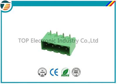 China Right Angle High Voltage Terminal Blocks Waterproof Cable Connector for sale