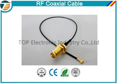 中国 ジャンパーのアンテナ アセンブリのための高周波 RF のピグテール同軸 Cabl 販売のため