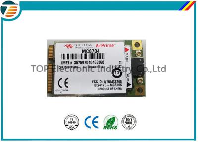 China Mini PCIE 3G módulo Sierra de alta velocidad AirPrime del módem de MC8704 MC8705 HSPA+ WCDMA en venta