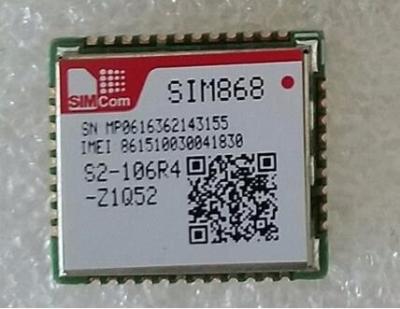 China SIMCom Wireless GSM/GPRS+GPS/GNSS Module SIM868 Instead Of SIM908 And SIM808 for sale