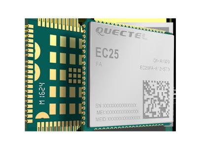 China Cat 4 4G LTE Module UMTS/HSPA+ Quectel Wireless EC25 With LCC Package for sale