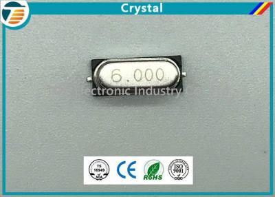 China 18PF SMD Crystal Passive Electronic Components 30ppm 6.0000MHZ for sale