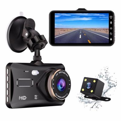 China Smart IPS WDR Car Mirror Camera DVR Auto Dashcam Front And Rear for sale