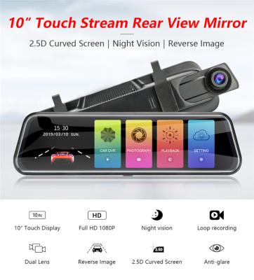 China ODM IPS Touchscreen Full HD Car DVR Camera Dual Lens Dash Cam 6X Digital Zoom for sale