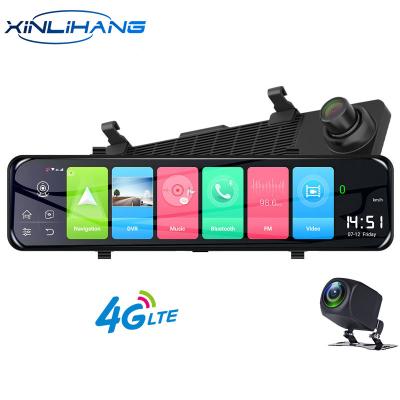 China Rearview Mirror Car DVR Motion Activated Dashcam Video Recorder FHD1080P Dual Lens for sale