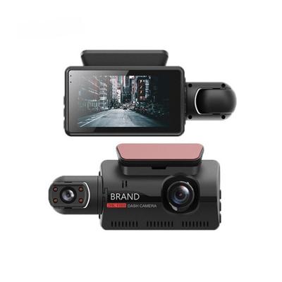 China Retrovisor de carro Blackbox DVR Dash Cam Câmera digital para carro Painel 3 lentes 1080p à venda