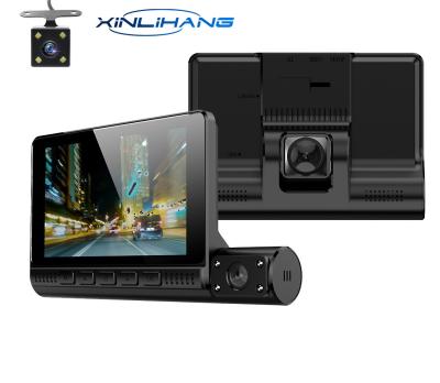 China AVI mini 3 lentes carro DVR Dash Cam gravadora HD 4 polegadas sensor GC2053 à venda