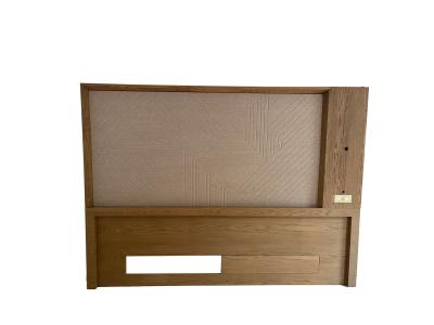 China Solid Wood Modern Freestanding Bedroom Furniture With Soundproof Sponge for sale