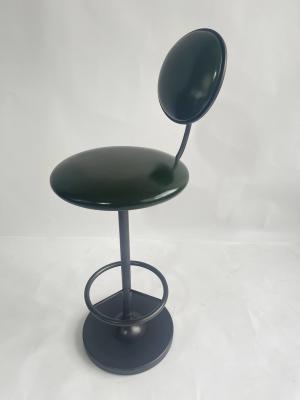 China Pub Counter High Barstool With T Shaped Soft Back & Footrest for sale