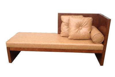 Chine Long banc d'Ottoman de chambre à coucher, banc tapissé de bagage avec des oreillers à vendre
