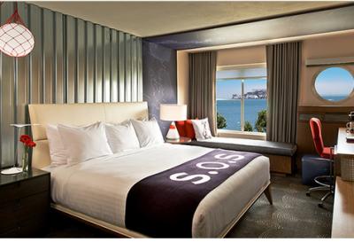 Cina La mobilia elegante della camera da letto dell'albergo di lusso mette il doppio perno Eco amichevole in vendita
