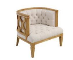 China Estilo francés moderno tapizado Eco de madera de roble de las sillas del comedor de la tela amistoso en venta