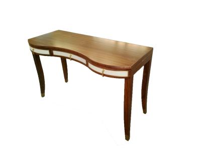 China Wooden Contemporary Writing Desk Bedroom Furniture With Solid Wood Legs for sale