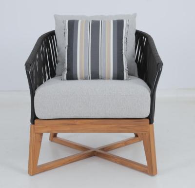 中国 best No Folded Modern Outdoor Lounge Chair With Armrests 販売のため