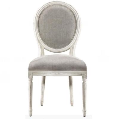China Durable French Style Furniture Dining Room Chairs , Round Back Dining Chairs for sale
