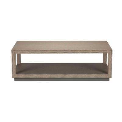 China Fashion Living Room Coffee Table , Rectangular Solid Birch Simple Wood Coffee Table for sale