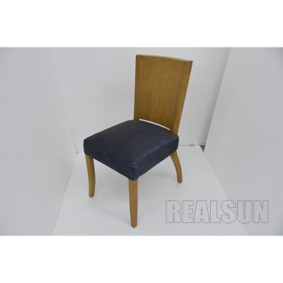 China Commerical Hotel Dark Wood Walnut Furniture Dining Room Chairs Living Room Writing for sale
