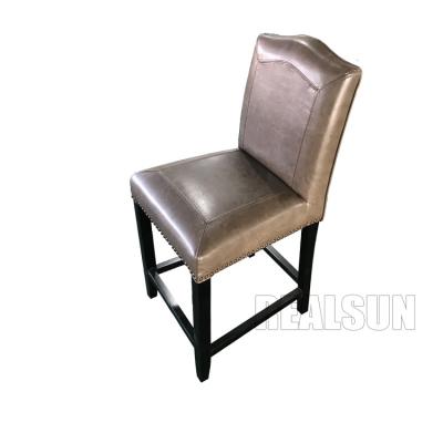 China American Style Wooden Furniture Dining Room Chairs Upholstered Velvet Fabric For Home for sale