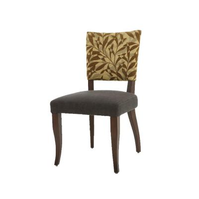 China Customized Contemporary Style Upholstered Dining Chairs Restaurant Furniture for sale