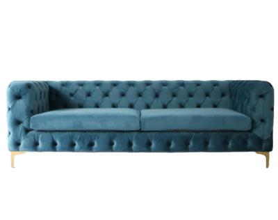 China los 220*85*75cm Chesterfield moderna europea Sofa Set en venta